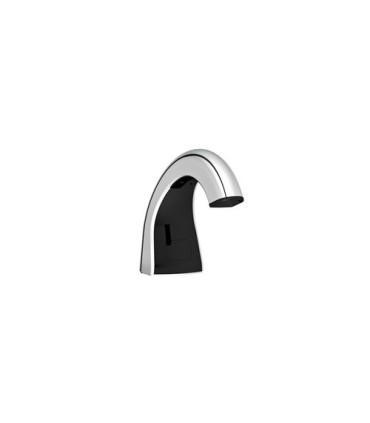 Rubbermaid FG401310 OneShot - TF C-Mount Soap Disp - Polished Chrome/Black Price/Each