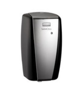Rubbermaid FG4870492 Final Sale: SaniCell Wall LED Dispencer - Black/Chrome Price/Each