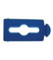 Rubbermaid FG2007891 SOP: Slim Jim - BYO Station Mixed Recycling Lid - Blue, Price Per EA