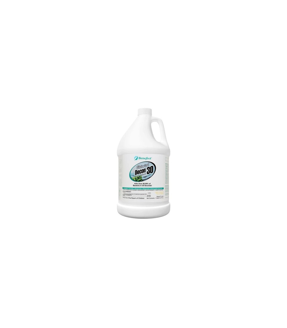 Benefect  50476-CA Botanical Decon 30 Disinfectant 1G - 3/cs