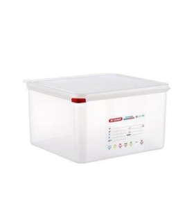 San Jamar Araven - Food Pan W/ Lid PP GN 2/3 Size 8"- Transluc