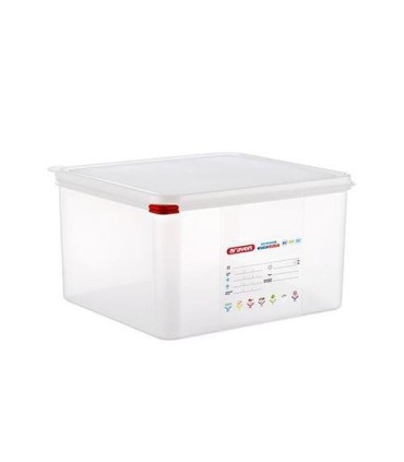 San Jamar Araven - Food Pan W/ Lid PP GN 2/3 Size 8"- Transluc