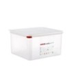 San Jamar Araven - Food Pan W/ Lid PP GN 2/3 Size 8"- Transluc