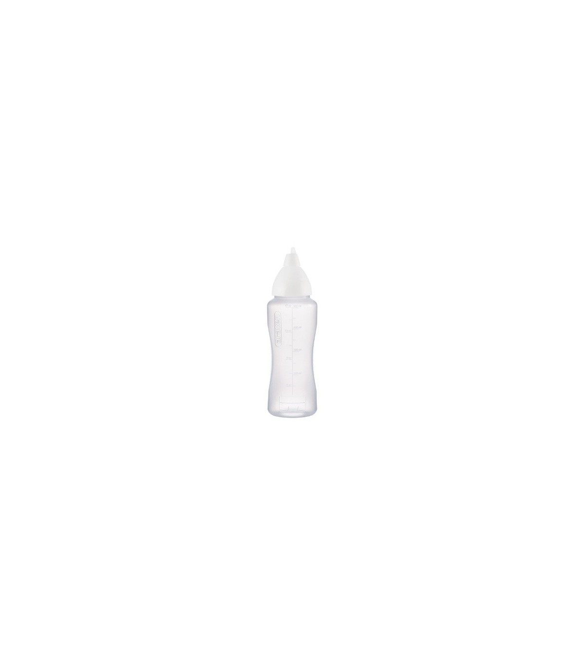 San Jamar Araven - Squeeze Btl w/NonDrip Tip PE 17oz - Transluc
