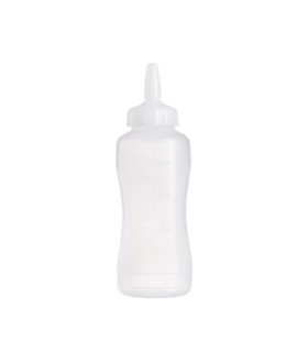 San Jamar Araven -Squeeze Btl Mini w/Precise Tip PE 8oz-Transluc
