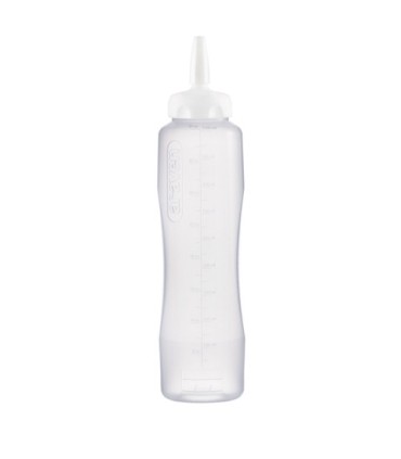 San Jamar Araven - Squeeze Btl w/Precise Tip PE 34oz Transluc