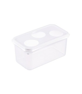 San Jamar Araven - Holder GN 1/3 6" 3 Squeeze Btl 25oz PP White