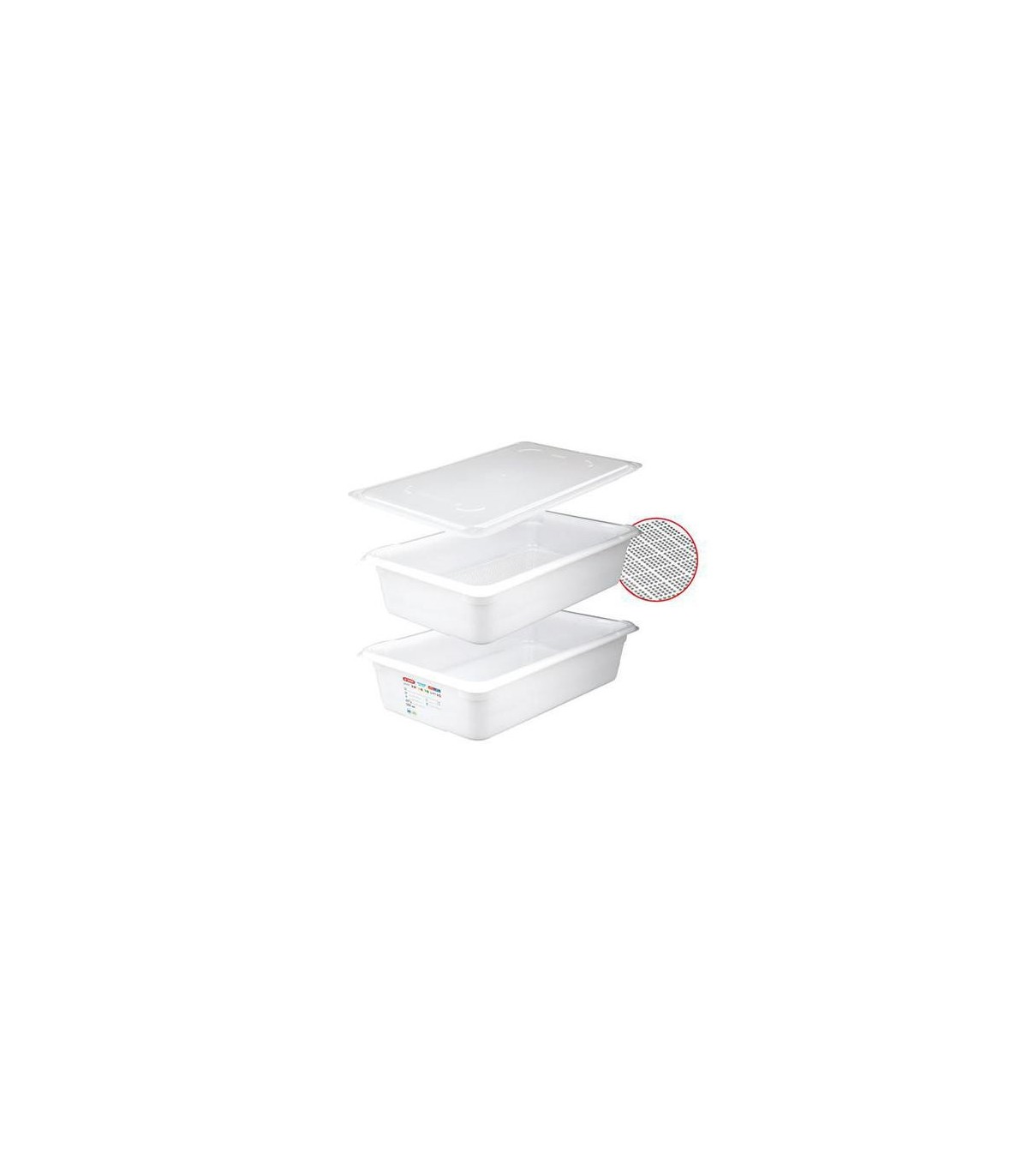 San Jamar Araven - Defrost System HDPE 4.6G - White