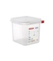San Jamar Araven - Food Pan w/Lid PP GN 1/6 Size 6" - Transluc