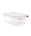 San Jamar Araven - Food Pan w/Lid PP GN 1/4 Size 4" - Transluc