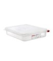 San Jamar Araven -Food Pan w/Lid PP GN 1/2 Size 2.5"- Transluc