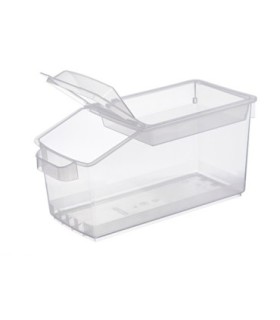 San Jamar Araven - Ingredient Bin PP 13.75x10.5" 3.7G - Transluc