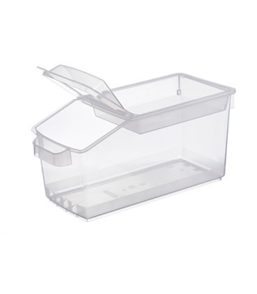 San Jamar Araven - Ingredient Bin PP 13.75x10.5" 3.7G - Transluc