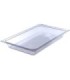 San Jamar Food Pan - Cold Full Size - 2.5" Depth - Clear