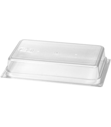 San Jamar Food Pan - Cold Full Size - 4" Depth - Clear