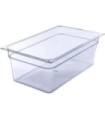San Jamar Food Pan - Cold Full Size - 8" Depth - Clear
