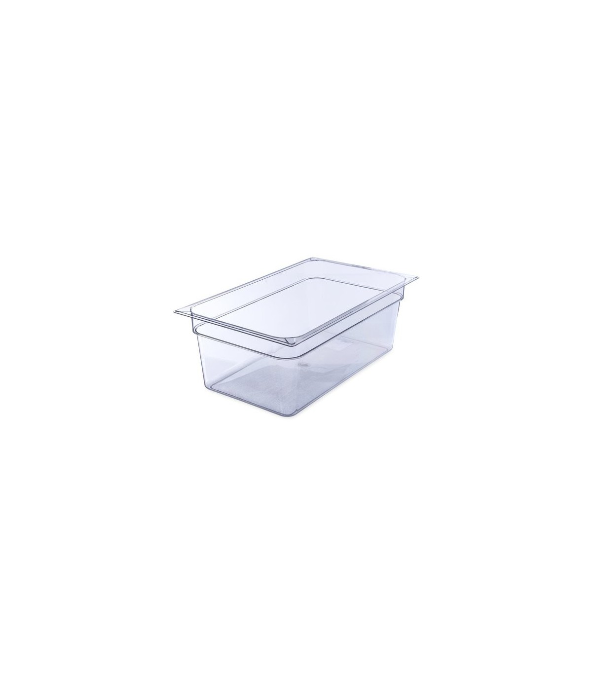 San Jamar Food Pan - Cold Full Size - 8" Depth - Clear