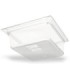 San Jamar Food Pan - Cold 1/2 Size - 4" Depth - Clear