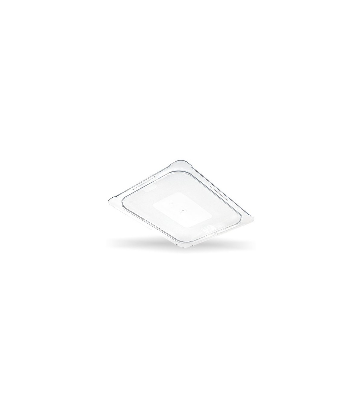 San Jamar Food Pan - Cold Lid Only 1/2 Size Flat - Clear