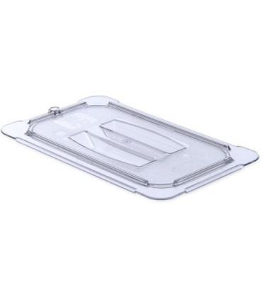 San Jamar Food Pan - Cold Lid Only 1/4 Size - Clear
