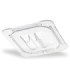 San Jamar Food Pan - Cold Lid Only 1/6 Size - Clear
