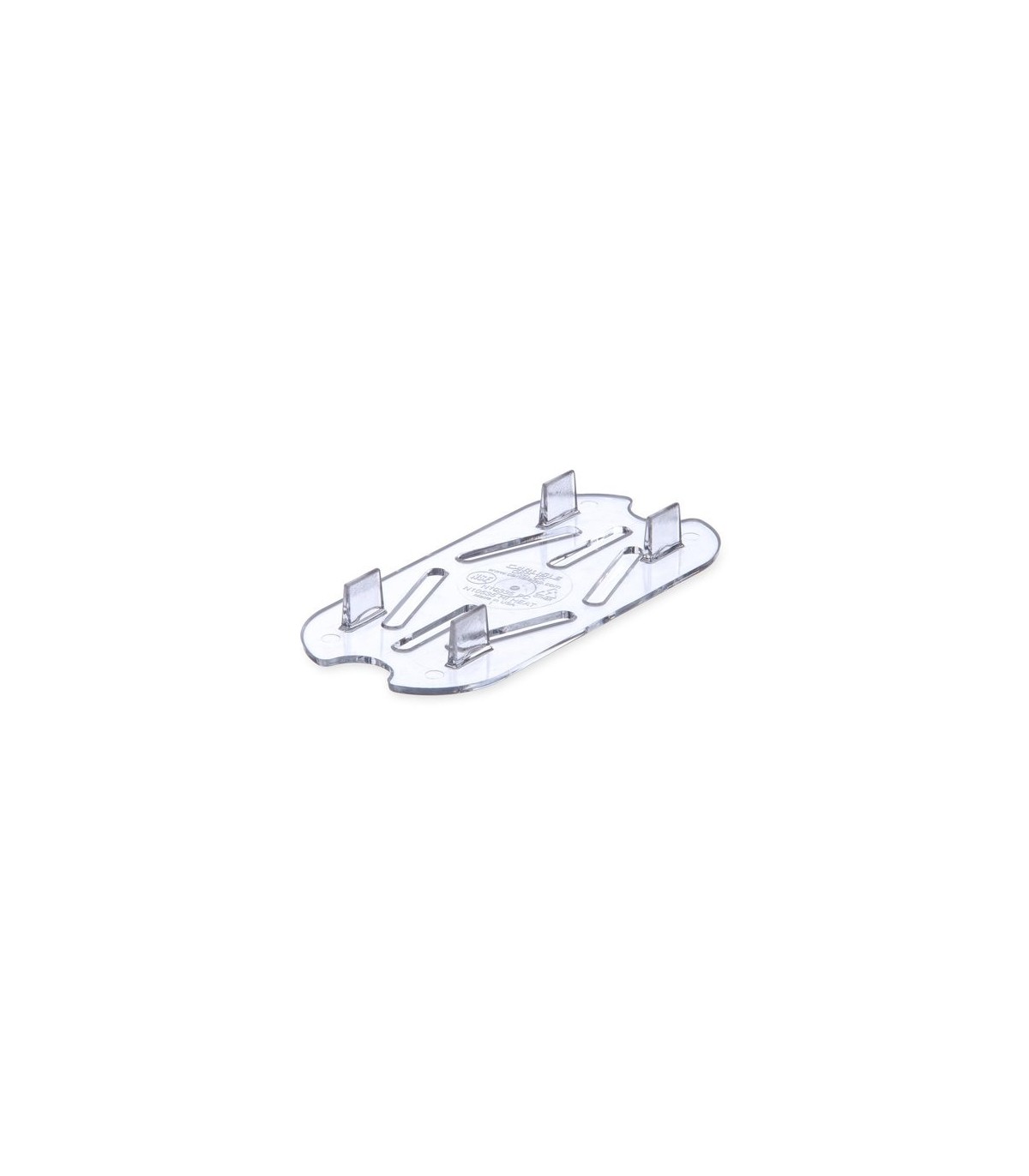 San Jamar Food Pan - Cold Drain Tray 1/9 Size - Clear