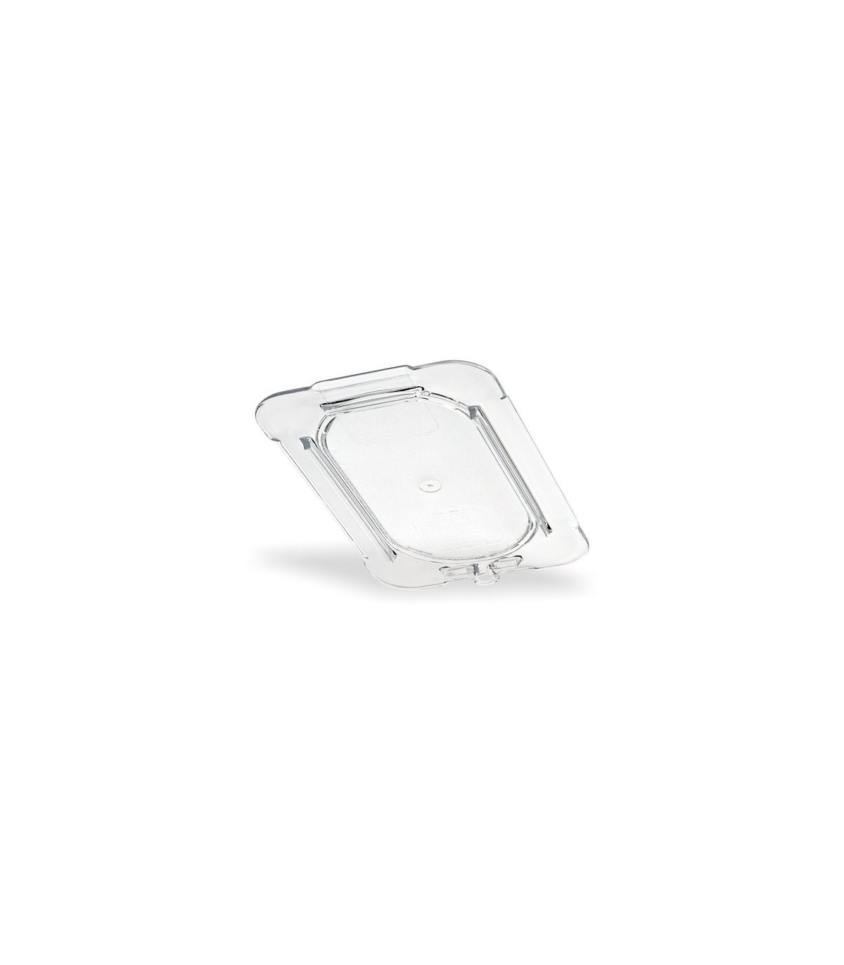 San Jamar Food Pan - Cold Lid Only 1/9 Size Flat - Clear