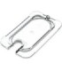 San Jamar Food Pan - Cold Lid Only 1/9 Size Flat Notched - Clear