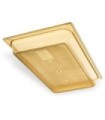 San Jamar Food Pan - Hot Full Size - 2.5" Depth - Amber