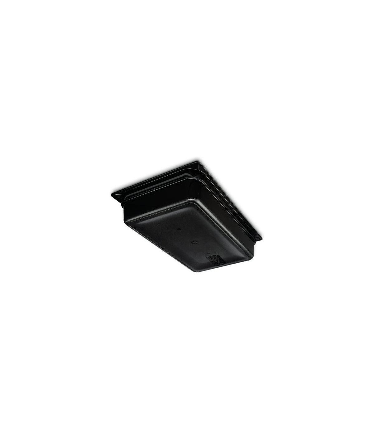 San Jamar Food Pan - Hot Full Size - 4" Depth - Black