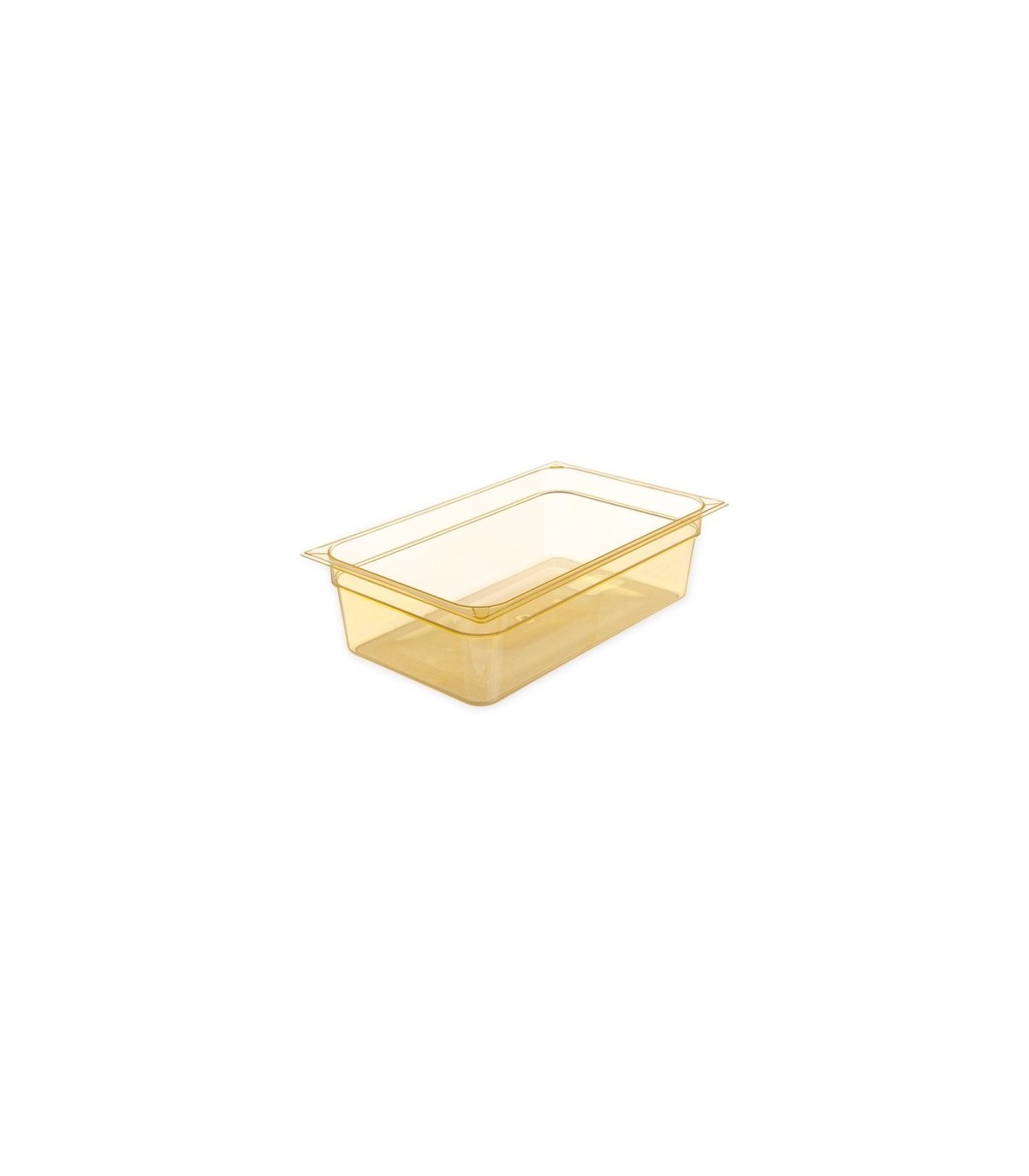 San Jamar Food Pan - Hot Full Size - 6" Depth - Amber