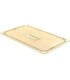 San Jamar Food Pan - Hot Lid Only Full Size - Amber