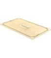 San Jamar Food Pan - Hot Lid Only Full Size - Amber