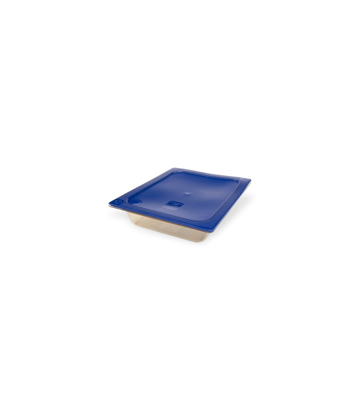 San Jamar Food Pan - Hot 1/2 Size - 2.5" Depth - Amber