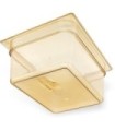 San Jamar Food Pan - Hot 1/2 Size 6" Depth - Amber