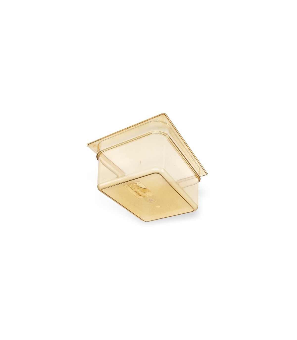 San Jamar Food Pan - Hot 1/2 Size 6" Depth - Amber