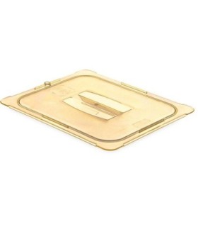 San Jamar Food Pan - Hot Lid Only 1/2 Size - Amber