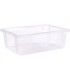 San Jamar Food Storage Container - 12.5G 26x18x9" - Clear