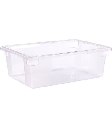 San Jamar Food Storage Container - 12.5G 26x18x9" - Clear