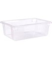 San Jamar Food Storage Container - 12.5G 26x18x9" - Clear