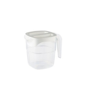 San Jamar Araven - Pitcher PP 1qt/34oz - Clear/White