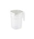 San Jamar Araven - Pitcher PP 1.5qt/47oz - Clear/White
