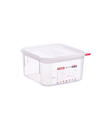 San Jamar Araven - Container Square w/Lid PP 2qt - Clear