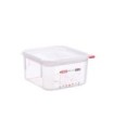 San Jamar Araven - Container Square w/Lid PP 2qt - Clear