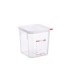 San Jamar Araven - Container Square w/Lid PP 4qt - Clear
