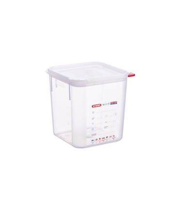 San Jamar Araven - Container Square w/Lid PP 4qt - Clear