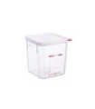 San Jamar Araven - Container Square w/Lid PP 4qt - Clear