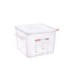 San Jamar Araven - Container Square w/Lid PP 12qt - Clear