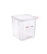 San Jamar Araven - Container Square w/Lid PP 19qt - Clear