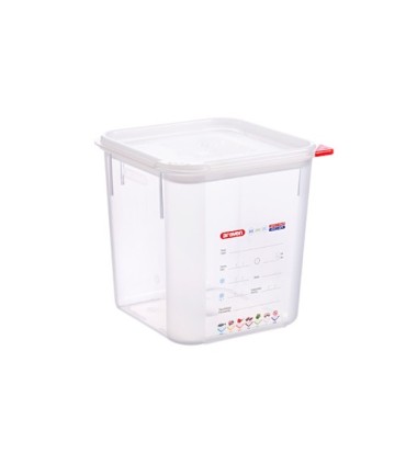 San Jamar Araven - Container Square w/Lid PP 19qt - Clear